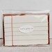 sewn card