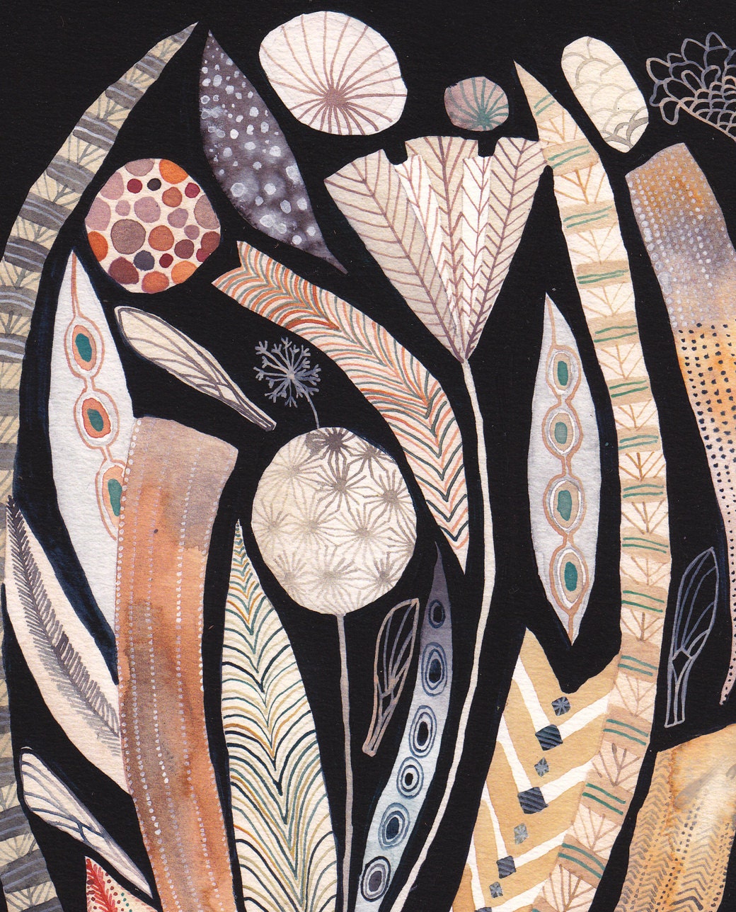 Feathers, Pods and Wings - Archival Print