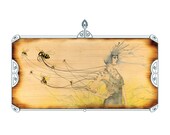Illusion Of A Hive Culture - 14x11 Watercolor Print by Cody Vrosh