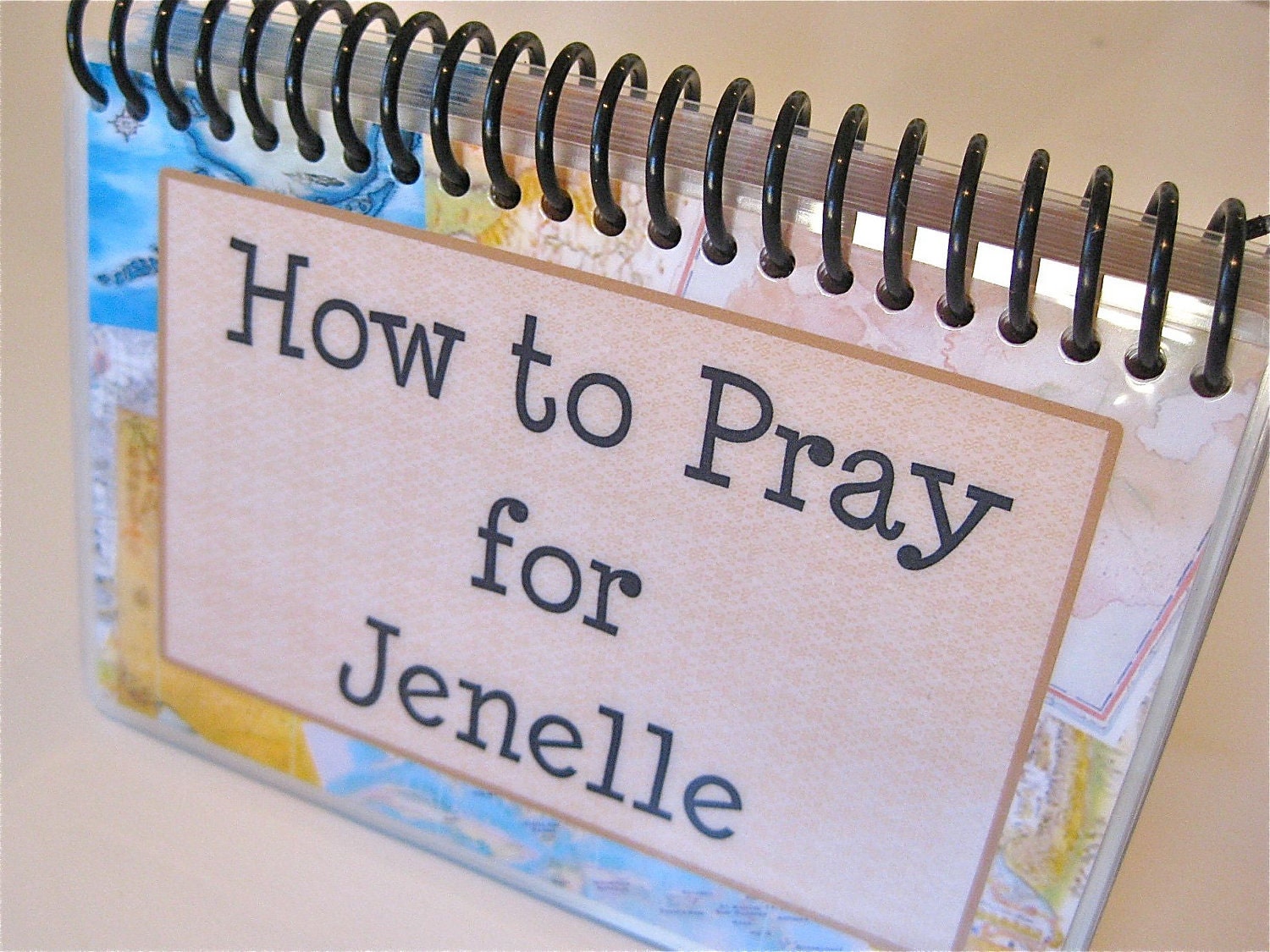 How to Pray for Your Grown Children, PERSONALIZED, Spiral-Bound, Laminated Prayer Cards
