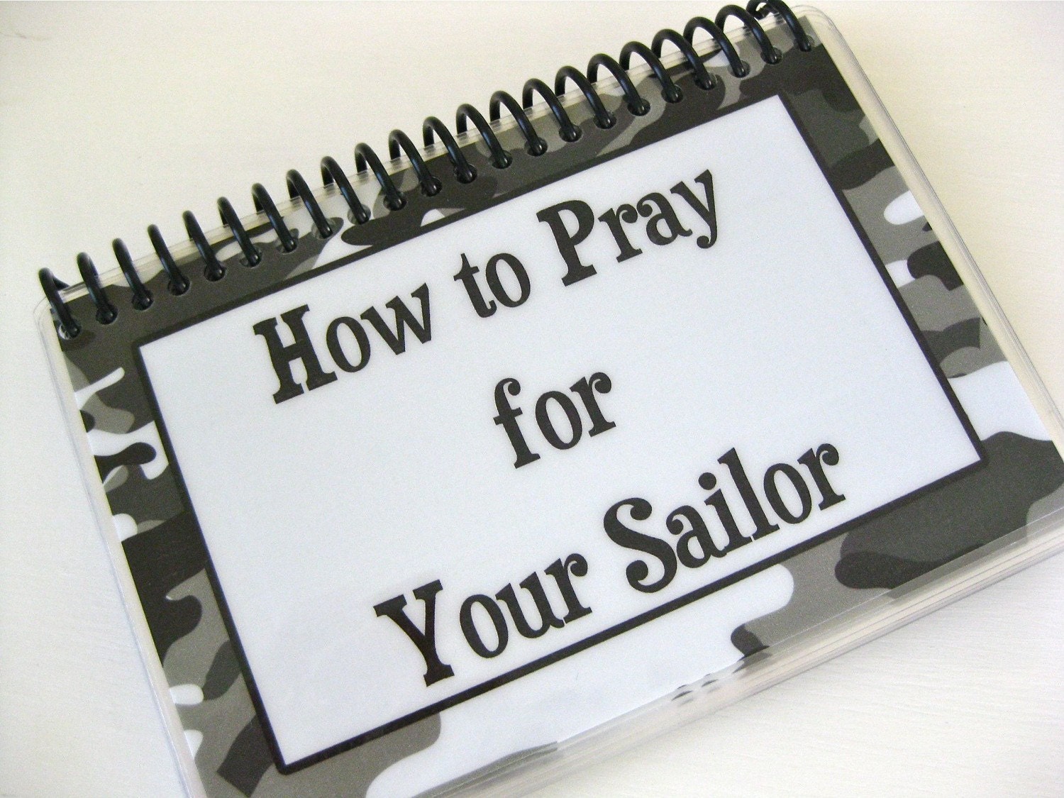 How to Pray for Your Sailor, Spiral-Bound, Laminated Prayer Cards
