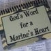 God's Word for a Marine's Heart, Spiral-Bound, Laminated Bible Verse Cards