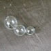 Liz Blowing Bubbles. Bubble Necklace. Statement Jewelry. Floating Necklace. Pyrex. Modern Jewelry. Bridesmaid Jewelry. Summer. Romantic
