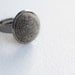 Minimalistic modern statement ring with handmade felt Unisex urban casual style Ready to ship now  All sizes Gift under 25 USD