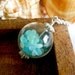Silver Seaglass Sea Glass Long Beach Boho Ocean Treasure Necklace - 30 inches