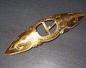 Gorgeous handmade brass belt buckle