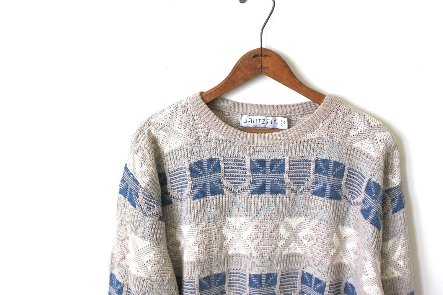 vintage SOUTHWESTERN cotton sweater.