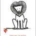 Lion Love Card