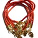 Sale 5 Red bracelet Gold hamsa Evil eye Kabbalah