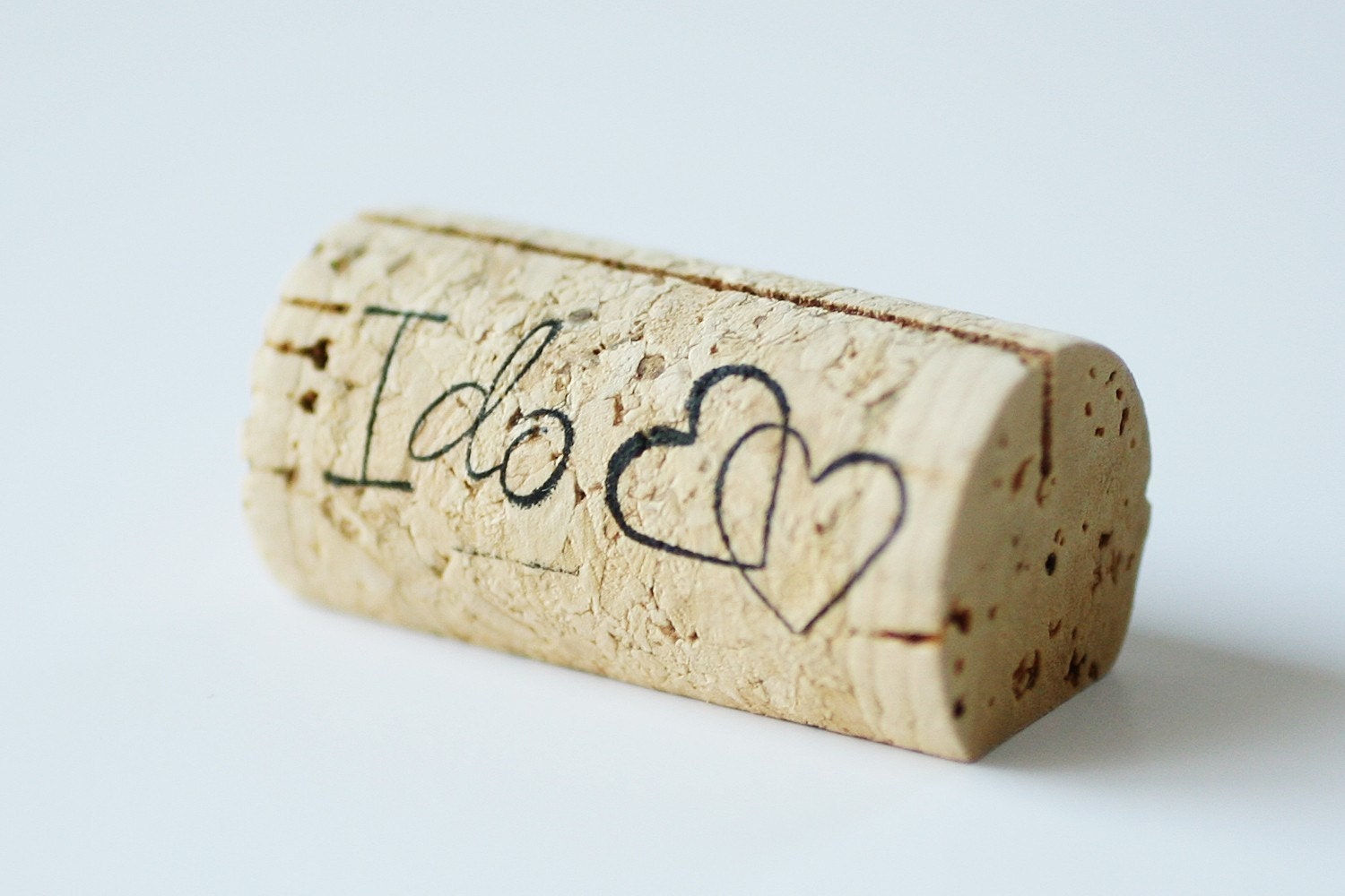 Custom Printed Wine Cork Place Card Holders, set of 50