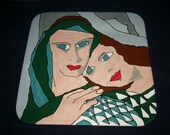 Bistro Style Serving Platter 'Lind and Me'
