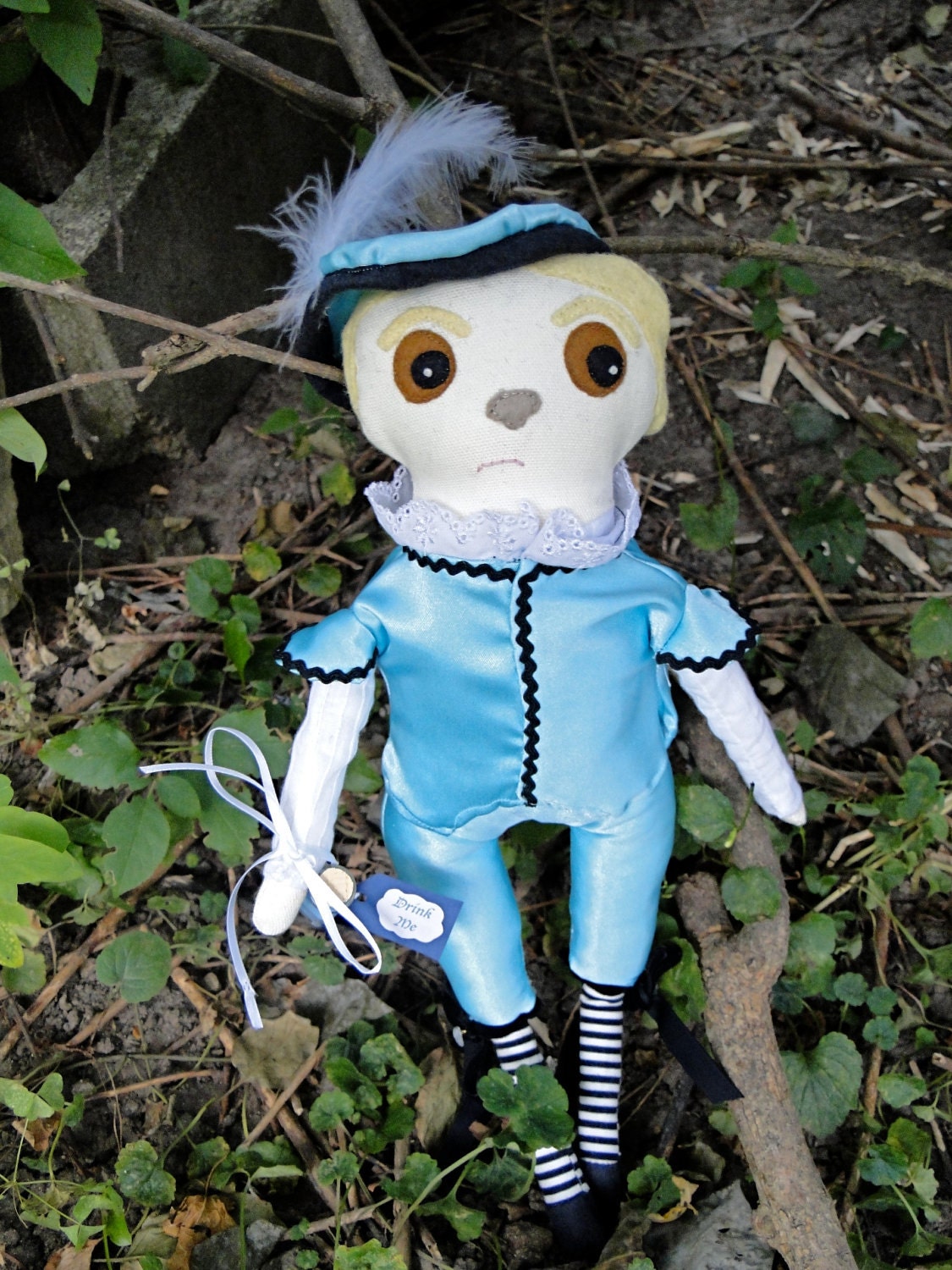 Alex in Wonderland Plush Art Doll