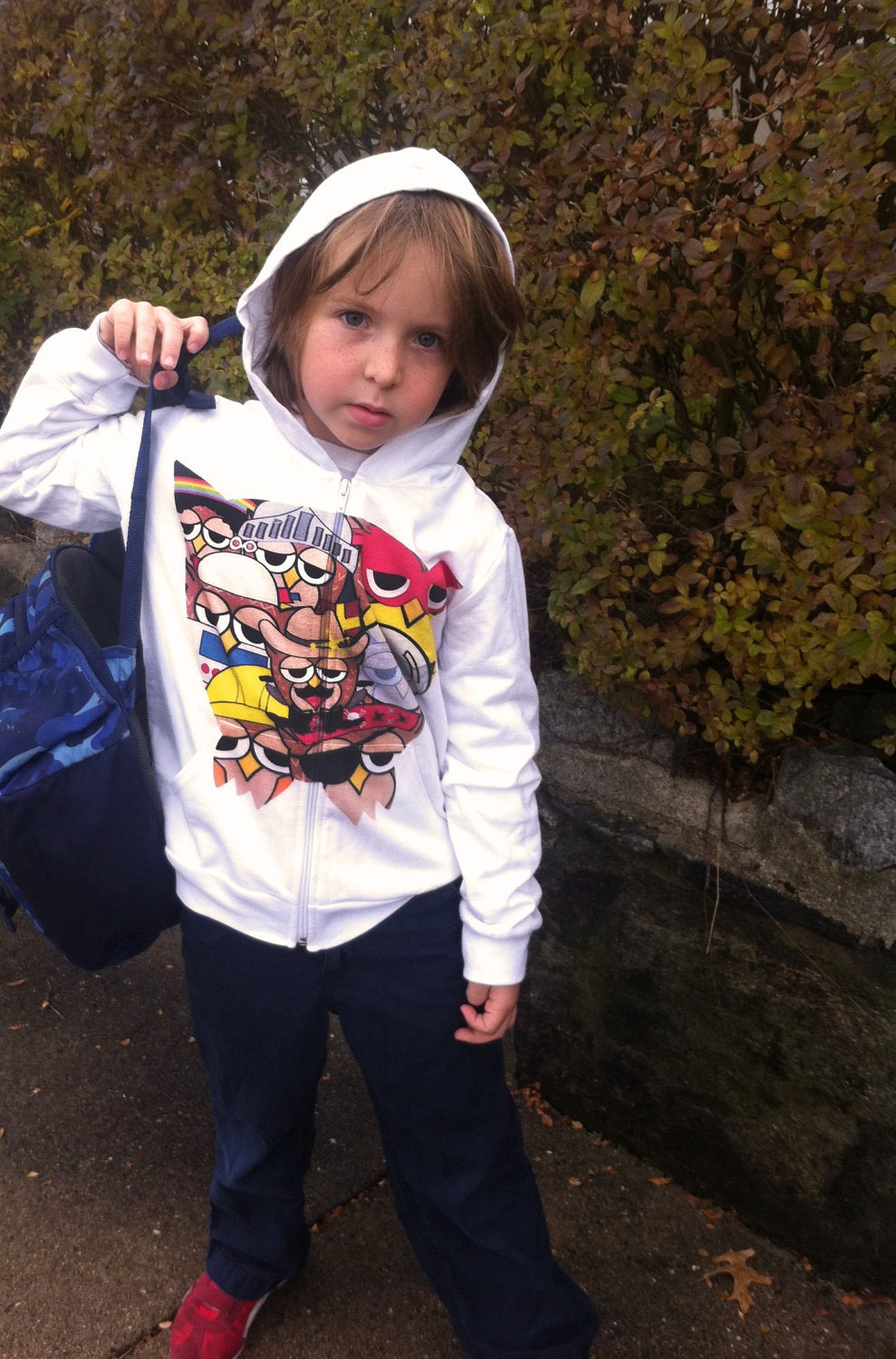Owl Abe Hoodie 2T, 4T, 6T, 8, 10, 12