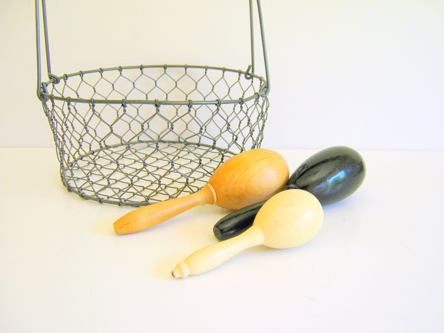 Wood Darning Eggs Vintage Instant Collection RollingHillsVintage