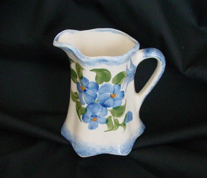Cash Family Pottery Buttermilk PITCHER Hand Painted by MarmeeRob