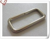 1.5 inch (inner diameter) Heavy duty  Nickel Rectangle Ring 10 Pcs U38