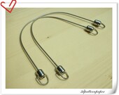 6 1/2 inch x 5 inch beaded handle frame K80