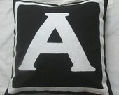 monogrammed pillows - CUSTOM MADE - 16 inch