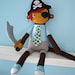 Mikey Monkey PDF printable pattern