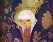 Little Jungle Girl Limited Edition Art Print