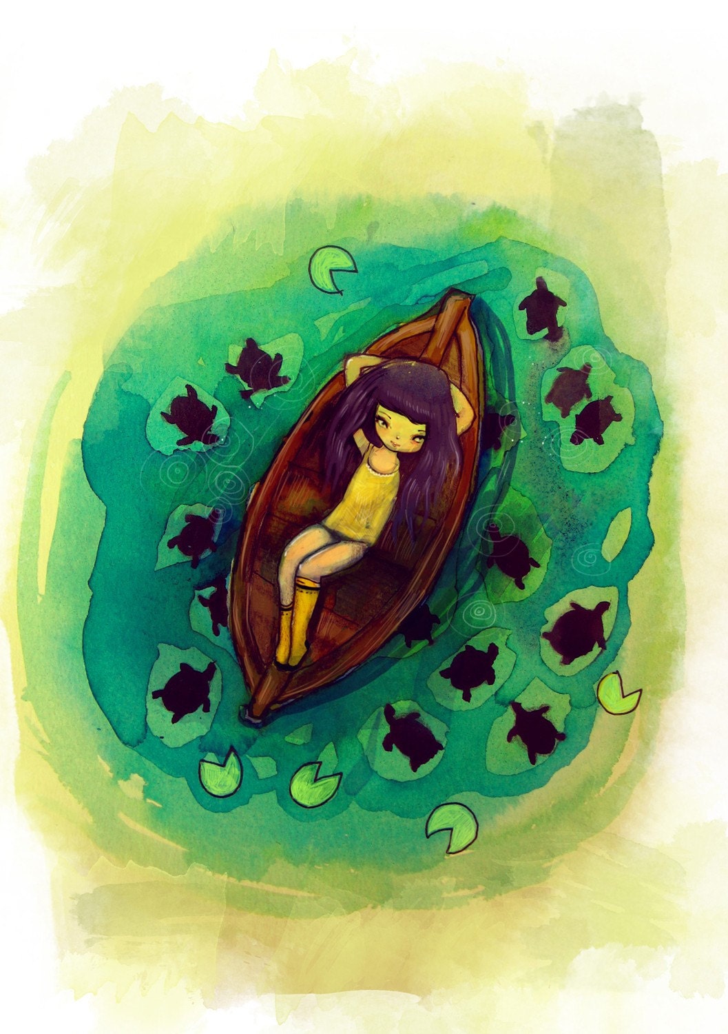 Turtle Dream Limited Edition Print
