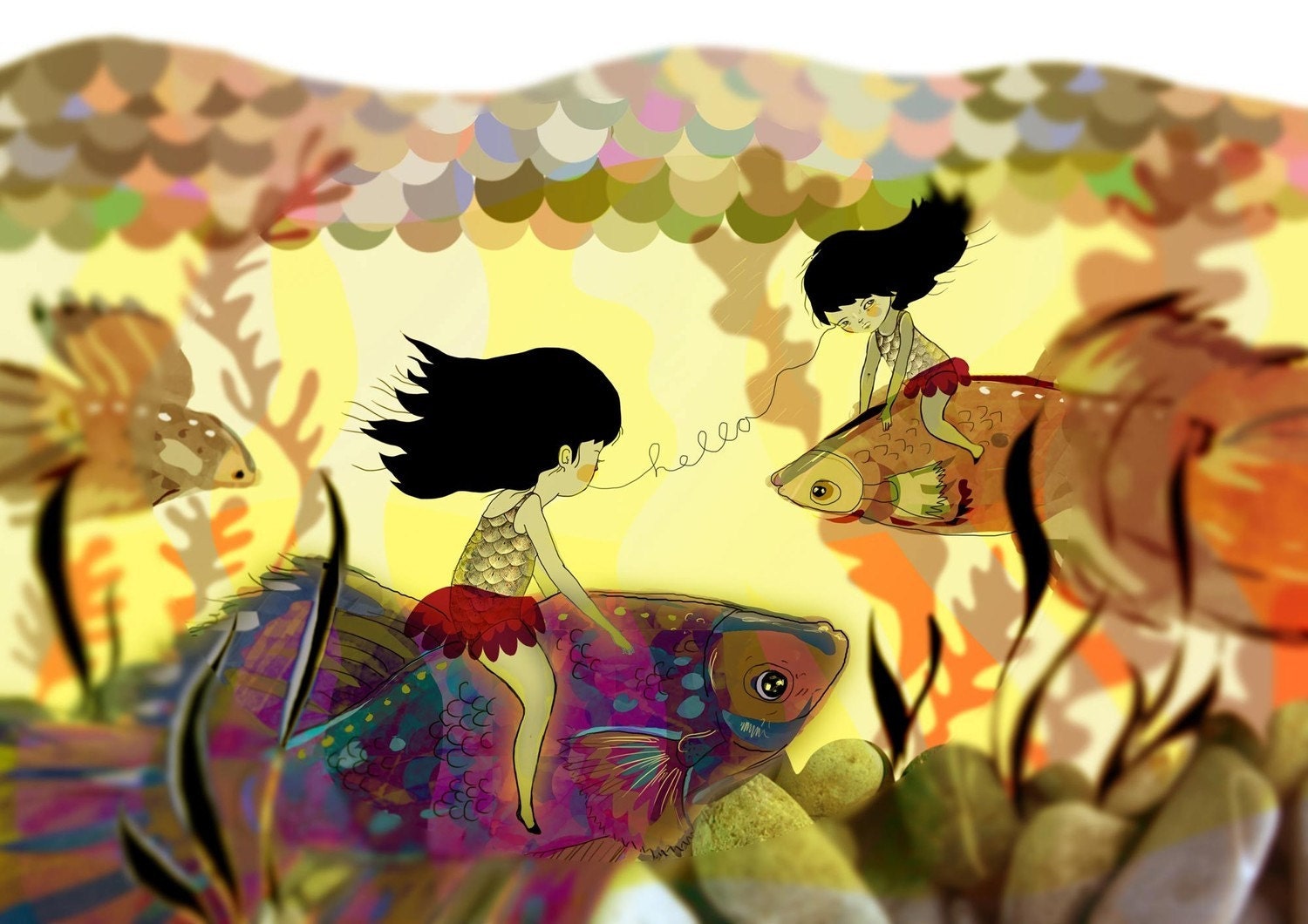 Hello Goodbye Limited Edition Art Print