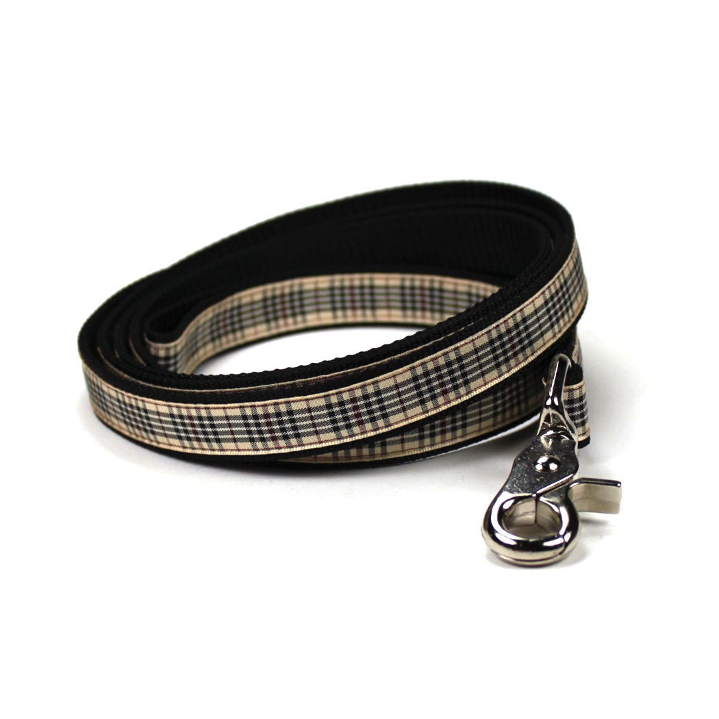 blackberry plaid leash (3/4 inch)