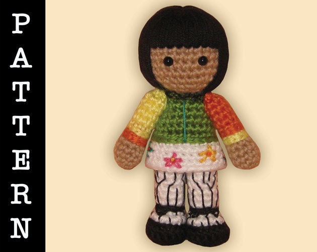 Crochet Pattern - Amigurumi Angel Doll