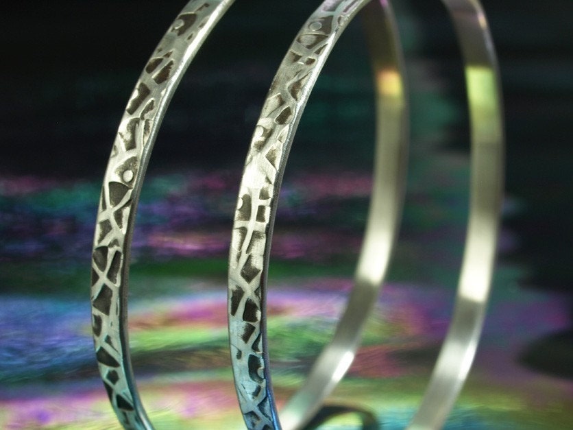 Hoop Earrings- Zen Web 2