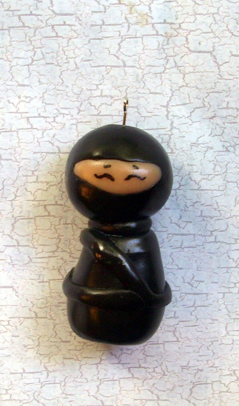 Laughing Ninja Ornament