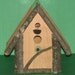 Adirondack Style Cedar Wood Birdhouse