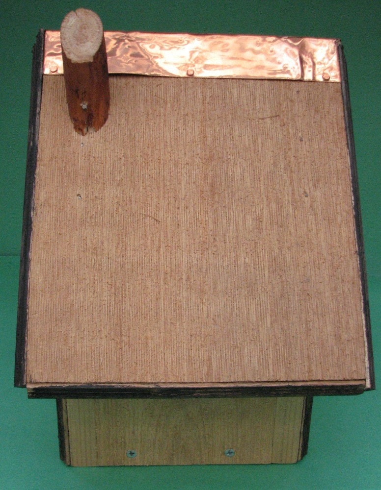 Adirondack Style Cedar Wood Birdhouse