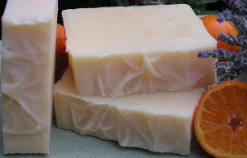Clementine Orange & Lavender Handmade All Natural Herbal Soap