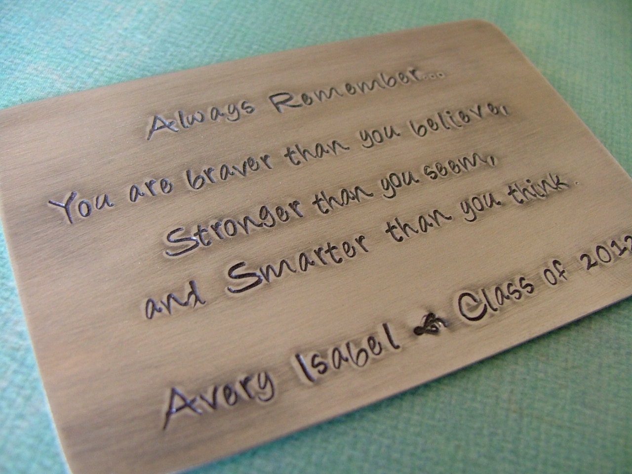 Always Remember......Carry Me Cards - MyBella Carry Me Collection