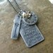 Not everyone can be the princess.  Someone has to wave when I go by. - Custom Hand Stamped Necklace by MyBella