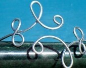 Fleurs-de-Lis Silver Armlet Bracelet