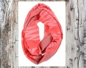 women accessories scarves handmade Coral Loop Scarves Infinity Scarf Spring Scarf Circle Scarf Unique Summer Christmasinjuly CIJ