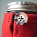 Red Wool Mug Hug