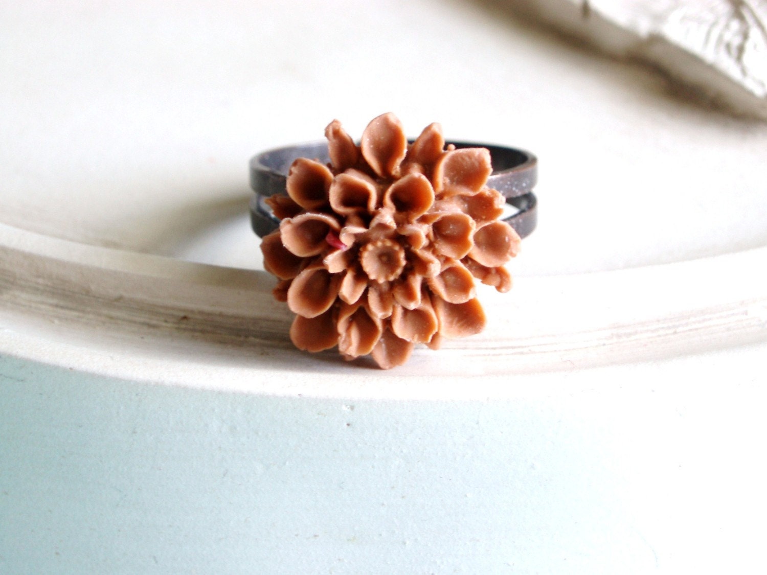 Cocoa Bloom Ring