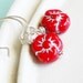 Red Earrings - Scarlet Bloom Earrings
