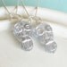 Owl Earrings - Silver Hoot