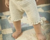 crochet baby bloomers