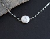 Pearl Sterling Silver Necklace