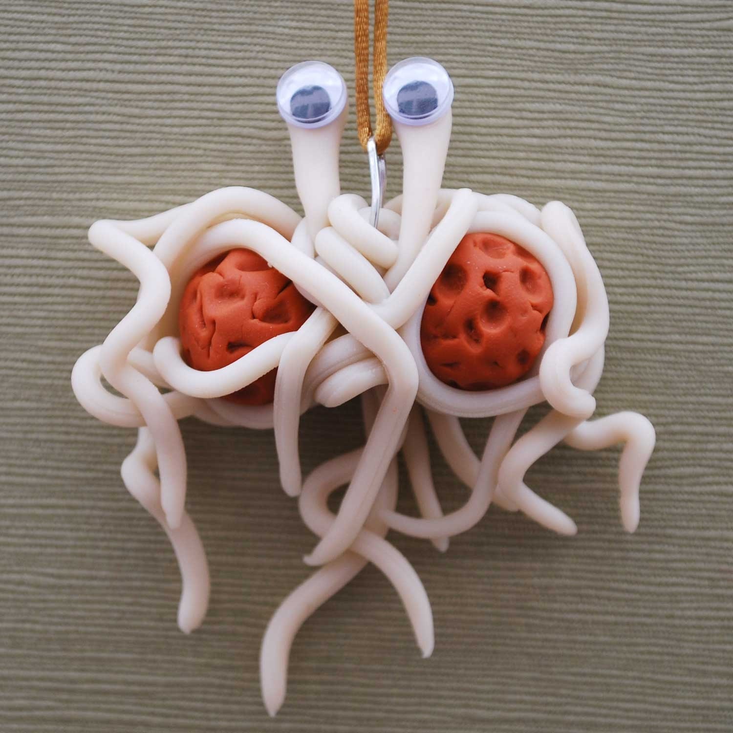 flying spaghetti monster fsm ornament or wall hanging by flying spaghetti monster fsm ornament or wall hanging by