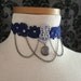 Doctor Who Tardis Inspired Choker with Locket