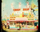 Carnival, Summer, Candy, TTV, Wall Decor, Kids Room, Pop - Candy Shop (8x8) - Fine Art Print- Black Friday Cyber Monday
