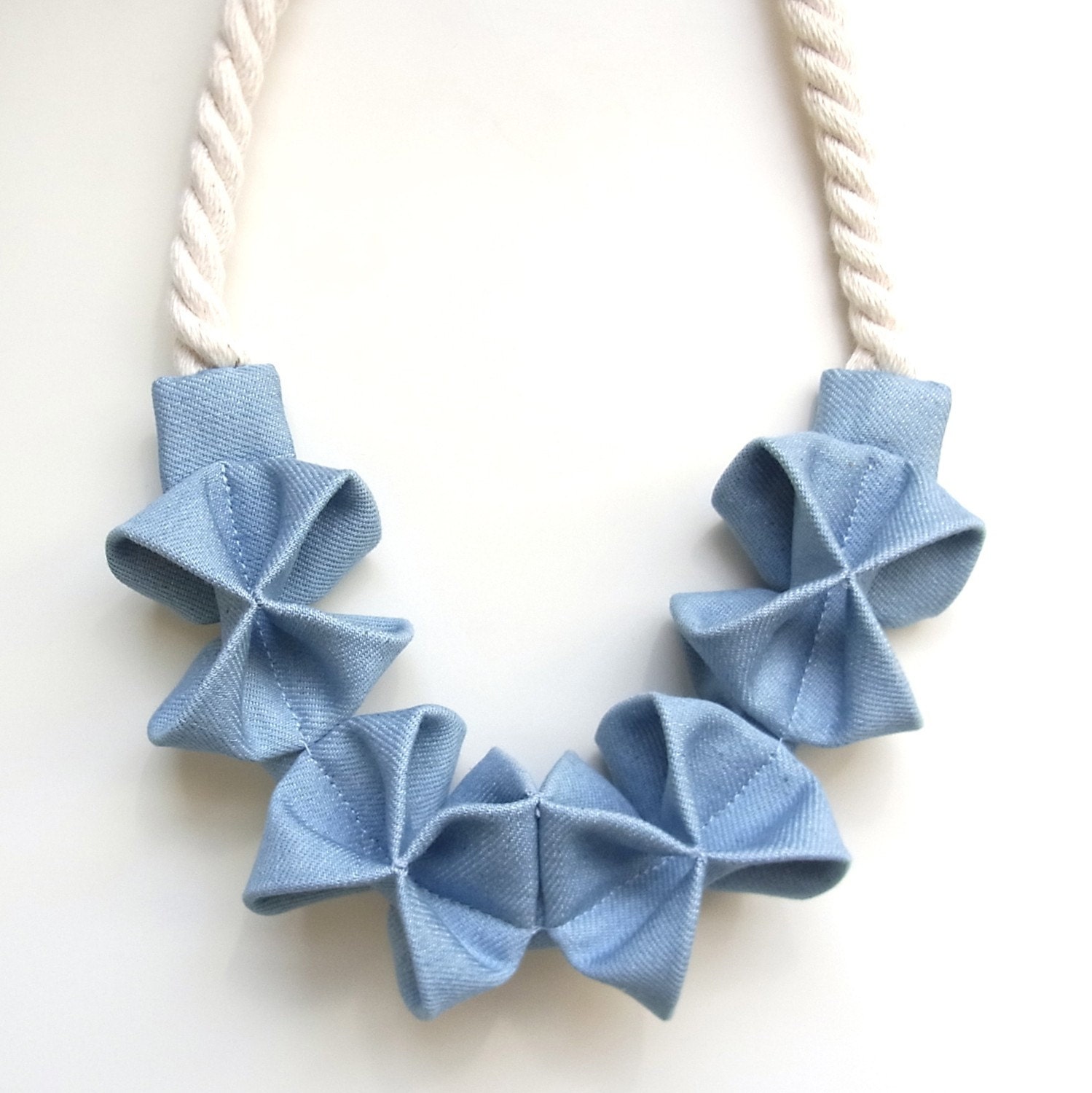 SALE of the WEEK -Origami Kuru Shou - Light Blue Denim - Rope
