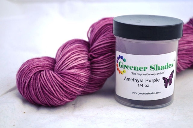Amethyst Purple - Greener Shades Dyes - One .5 ounce jar