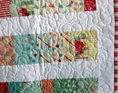 Colorful Coin Handmade Patchwork Quilt