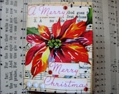 Vintage Christmas Tiny Book